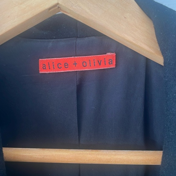 Alice + Olivia Military Wool Coat - Picture 4 of 5